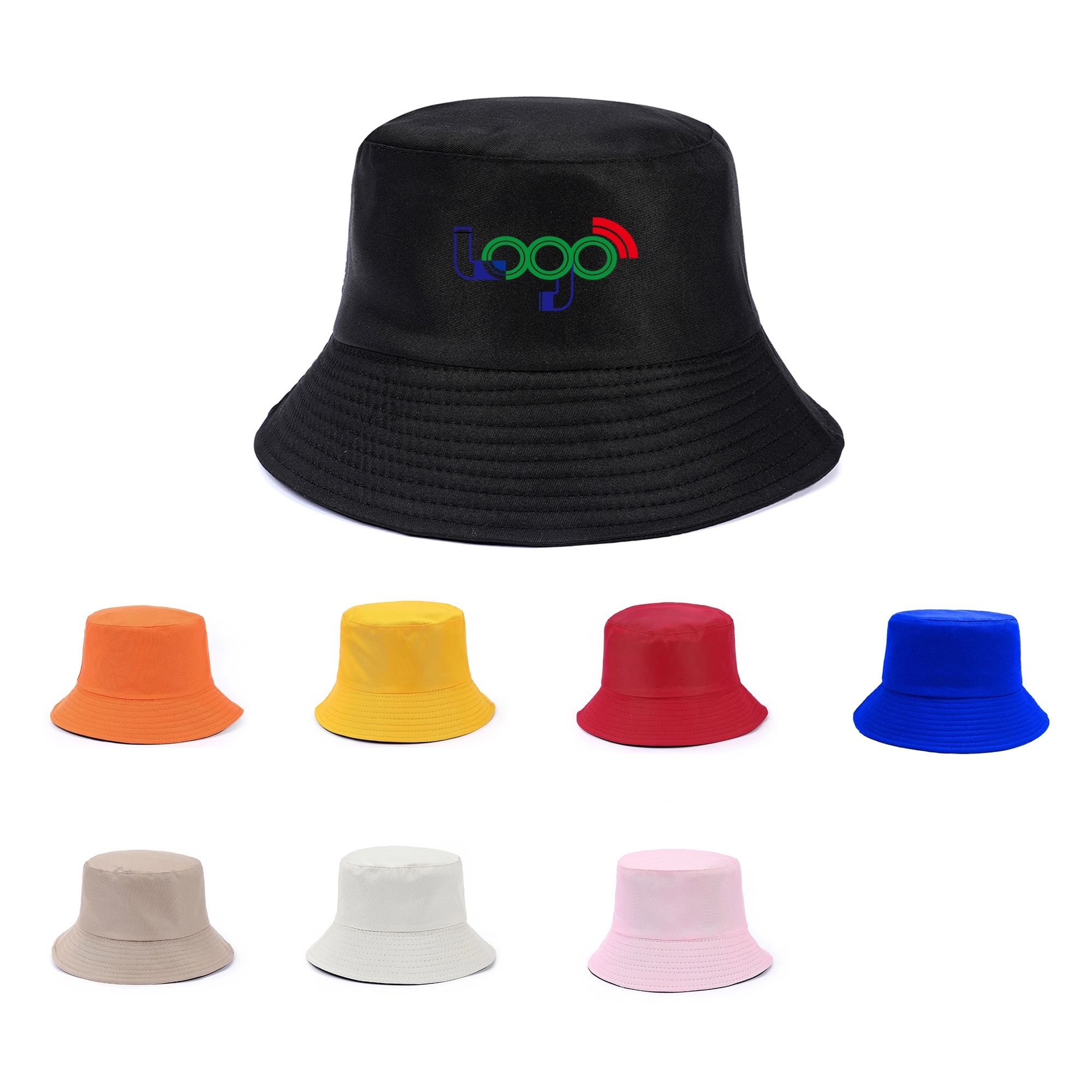 MOQ 20 Cotton Fisherman Bucket Sun Hat 9