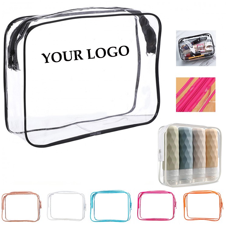 Clear Waterproof Toiletry Bag 2