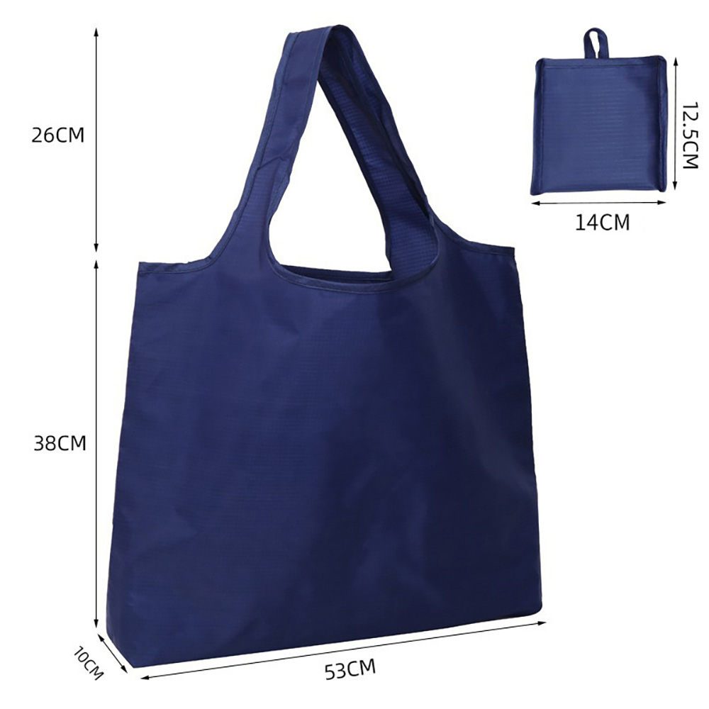 Waterproof Oxford Cloth Blank Folding Shopping Bag 2