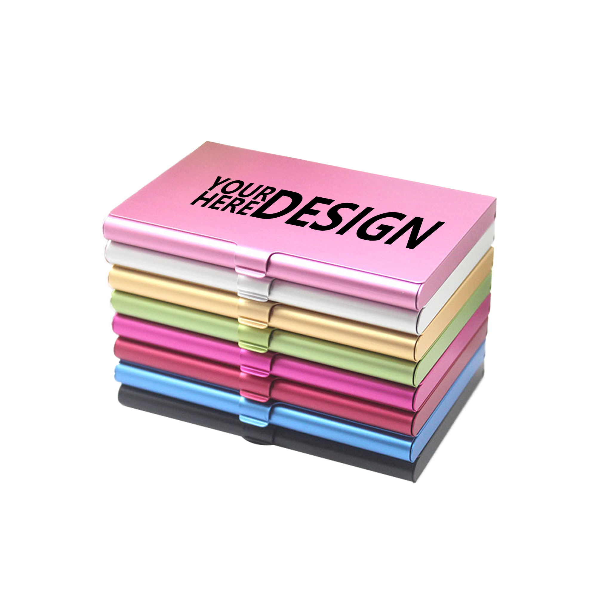 Customizable Aluminum Card Case 1