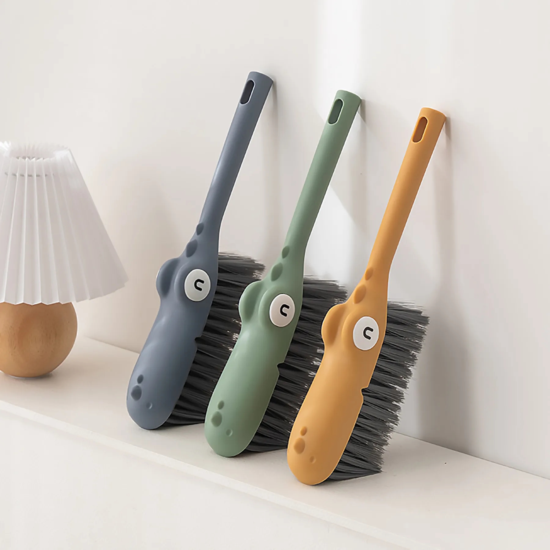 Plastic Cute Cleaning Soft Bristle Brush 7