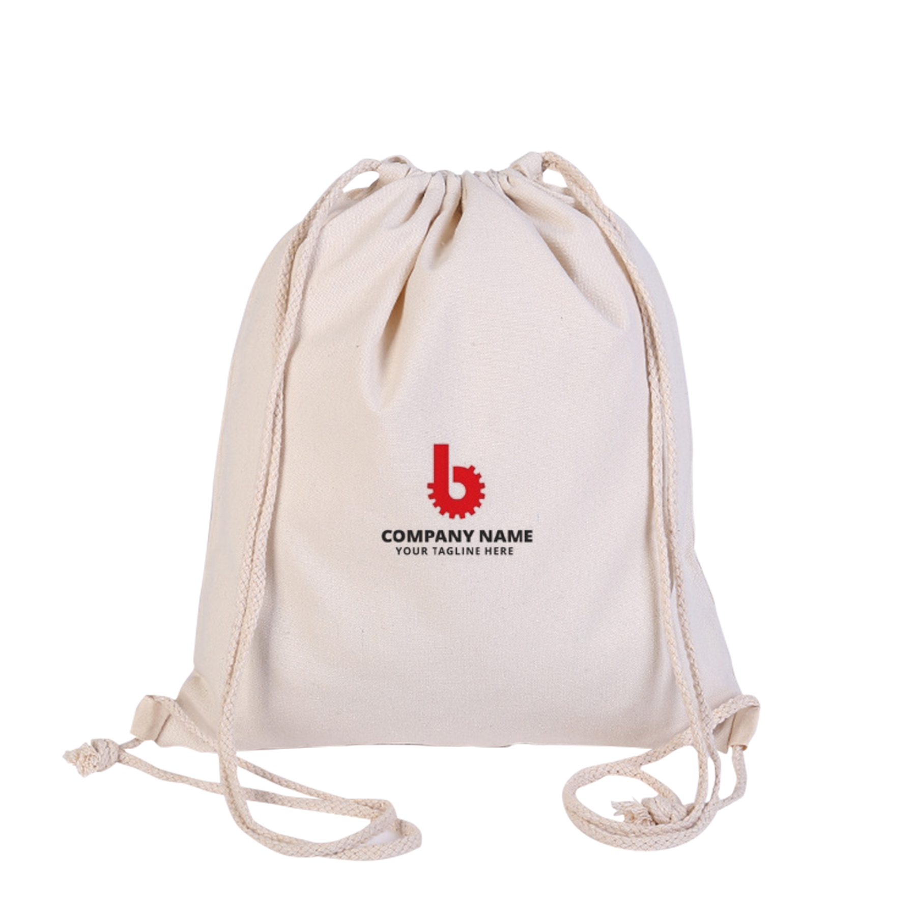 Canvas Drawstring Backpack 2