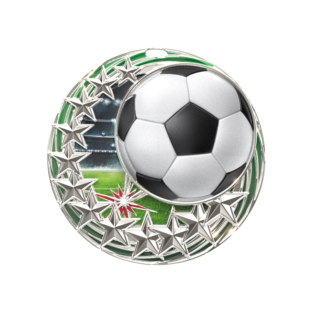 Star Blast Medal - Soccer 4