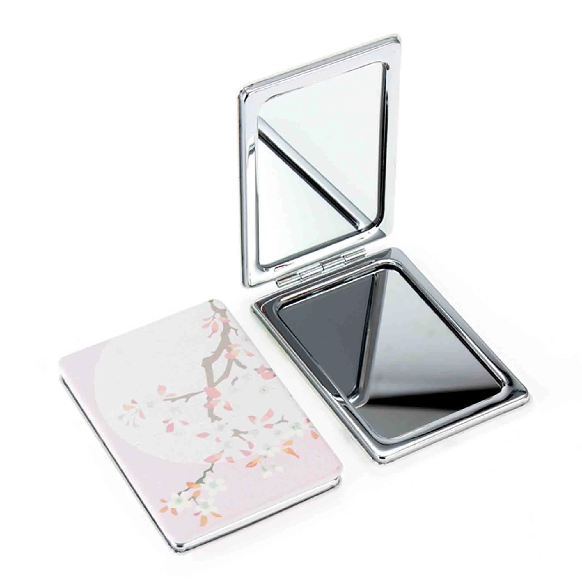 Pu Leather Double Sided Pocket Mirror 2
