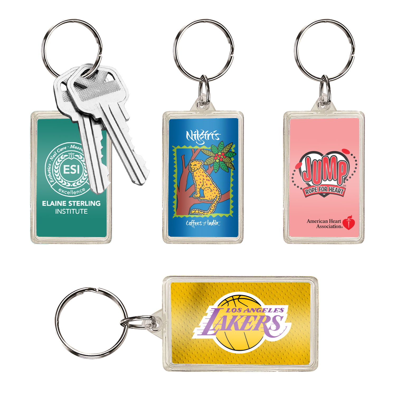 Rectangle Key Tag 1