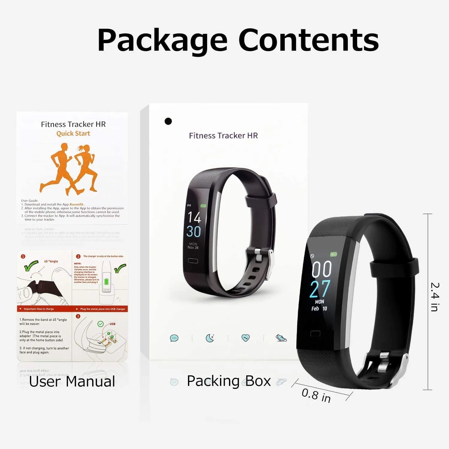 Fitness Tracker Smart Watch 6
