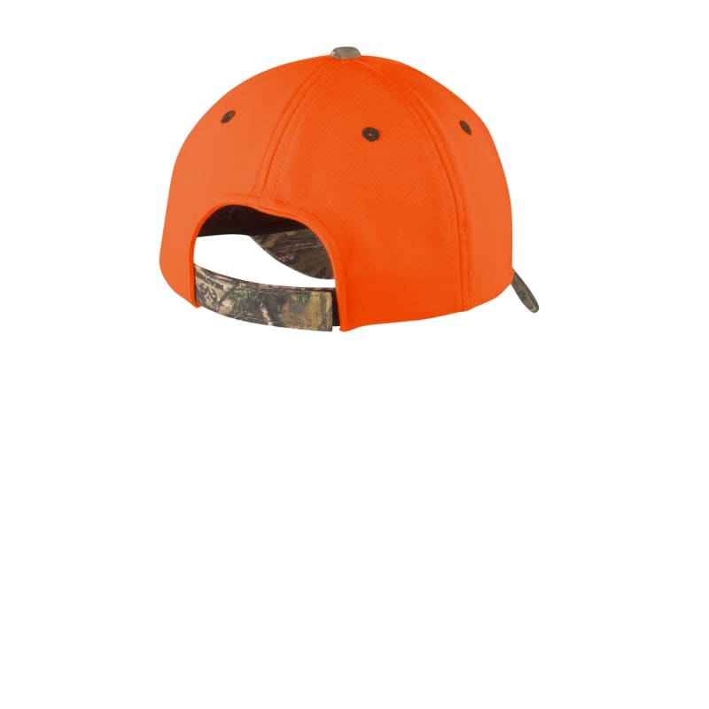 Port Authority Enhanced Visibility Cap With Camo Brim. 3