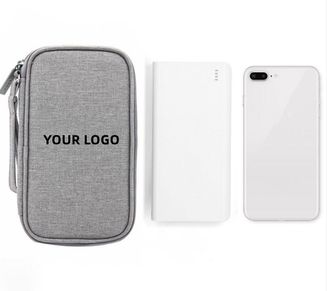 Charging treasure bag data cable storage bag power protection cover polyester storage bag 1