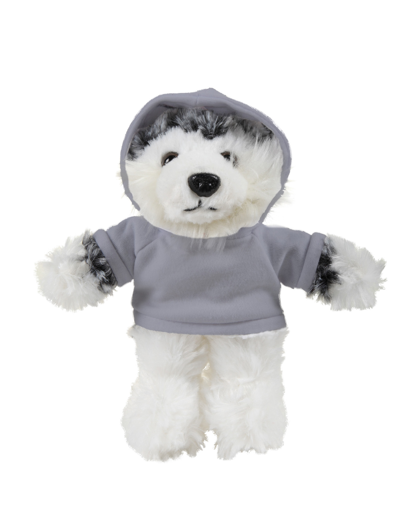 soft plush Husky with hoodie 11