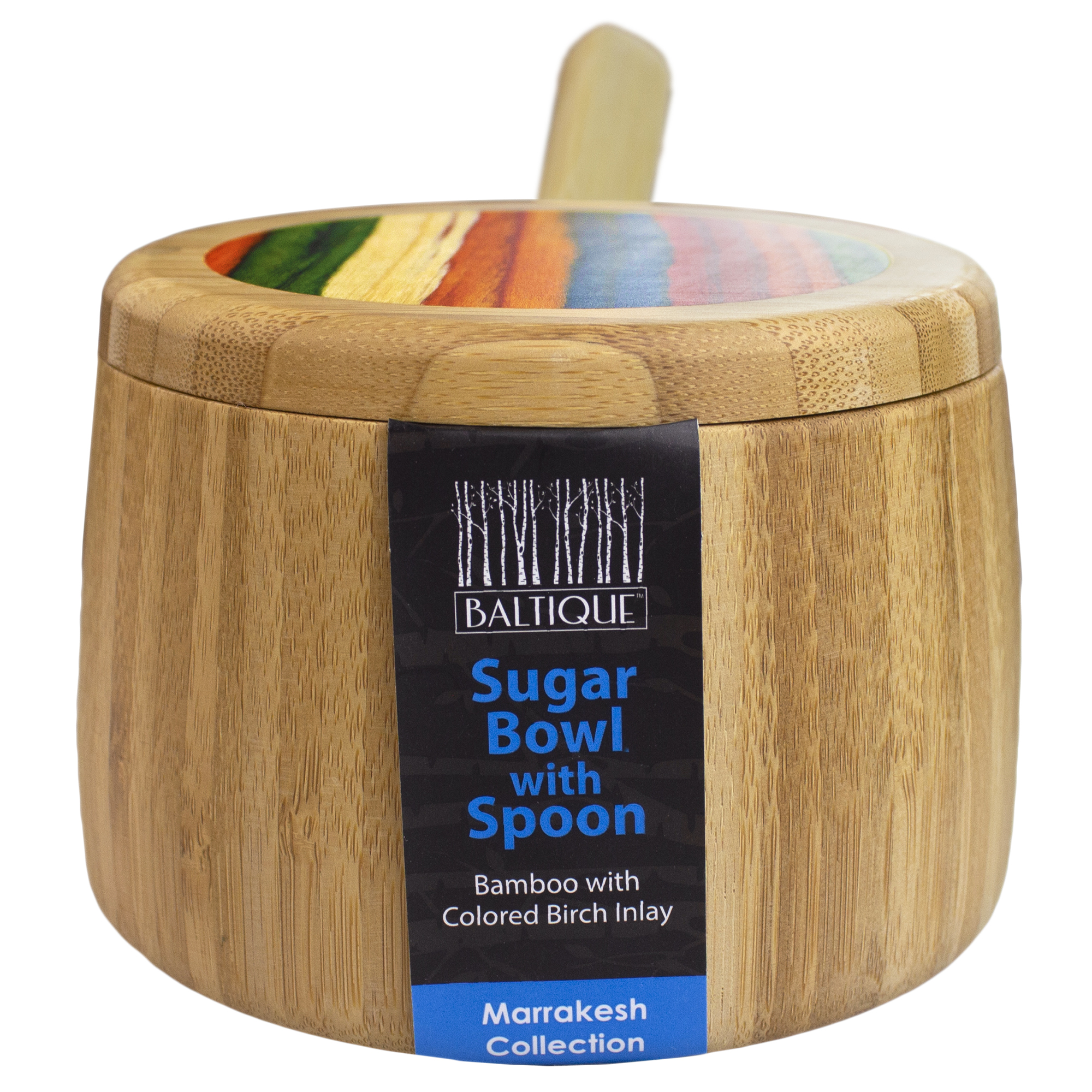 Baltique® Marrakesh Sugar Bowl with Spoon 7