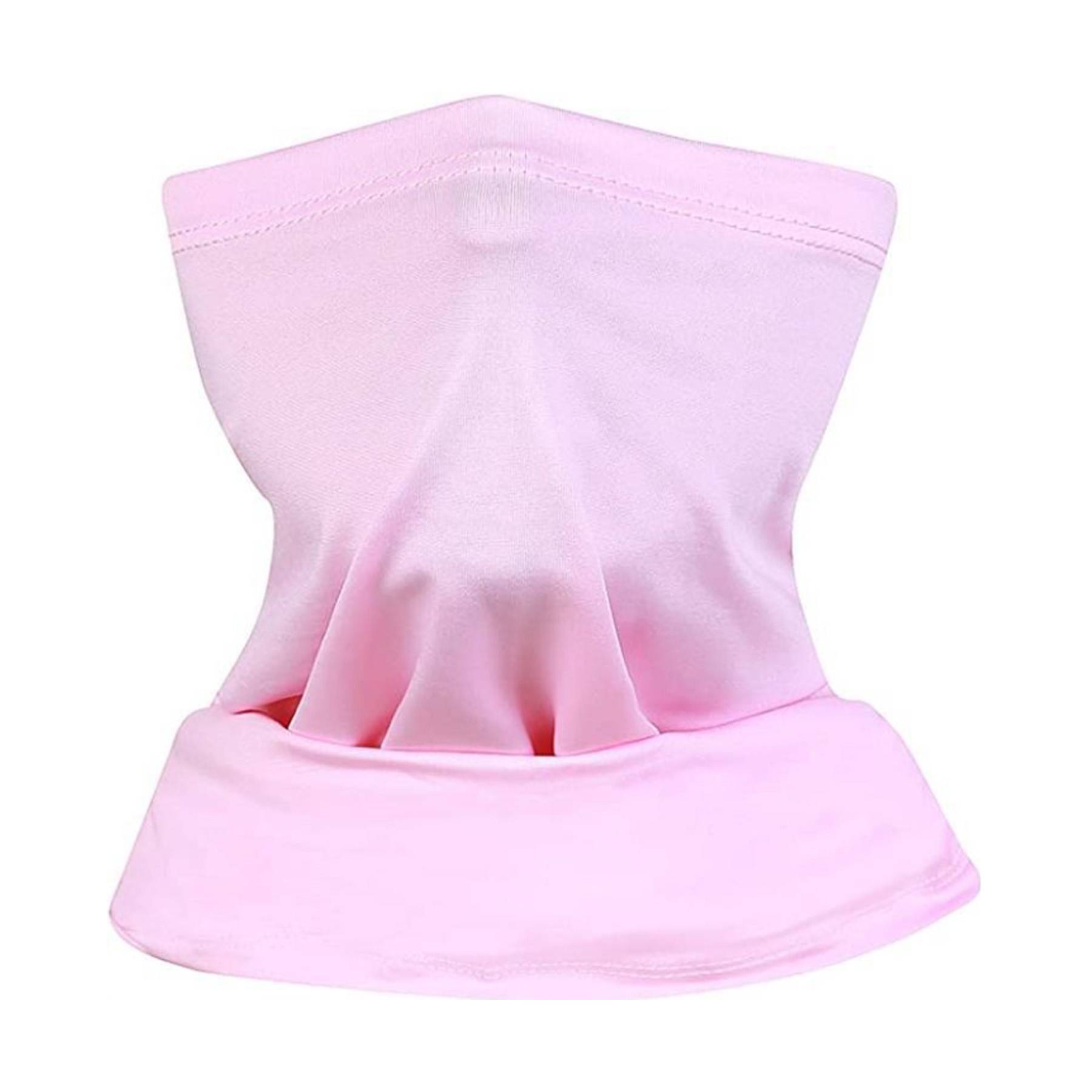 Solid Color Bandanna Face Mask 6