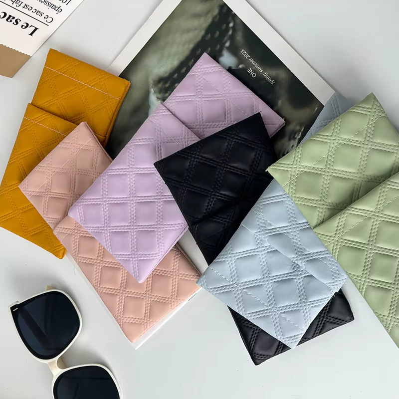PU Sunglass Pouch with Double Storage Space 5