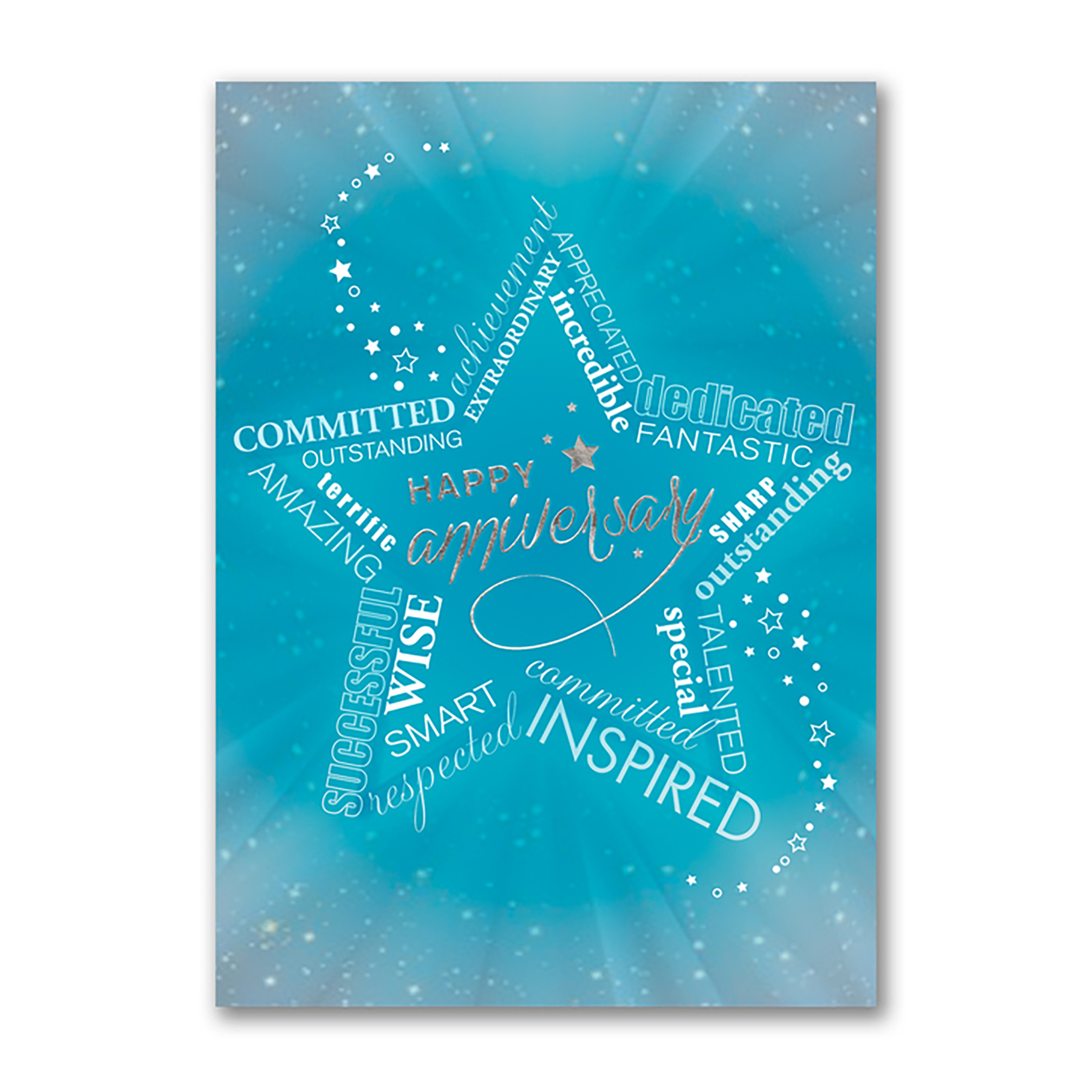 Happy Anniversary Star Card 2