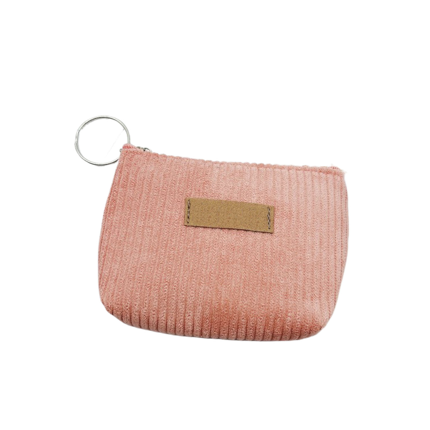 Compact Durable Hand Held Canvas Wallet w/ Zipper Closure 2