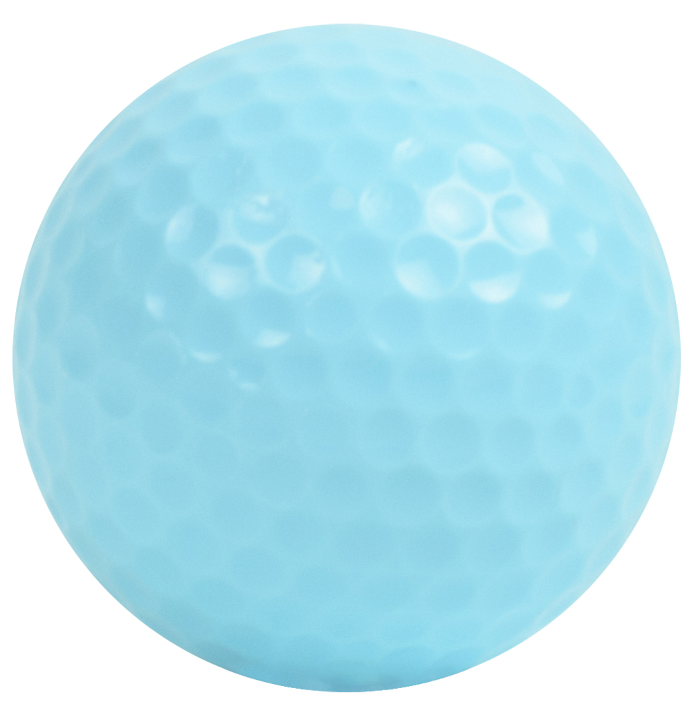 3-Colored Golf Balls Tube w/Poker Chip 12