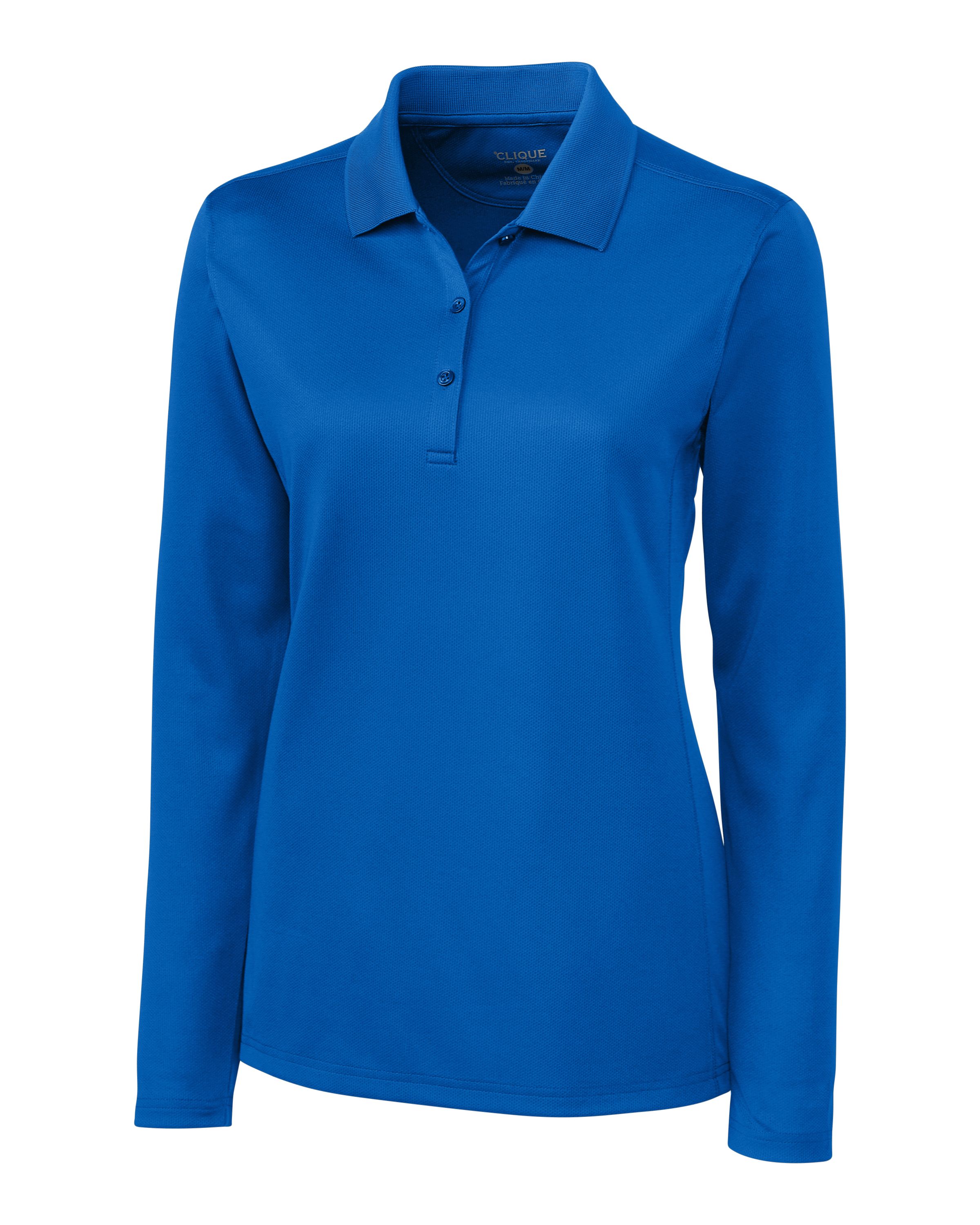 Clique Ice Pique Tech Womens Long Sleeve Polo 13