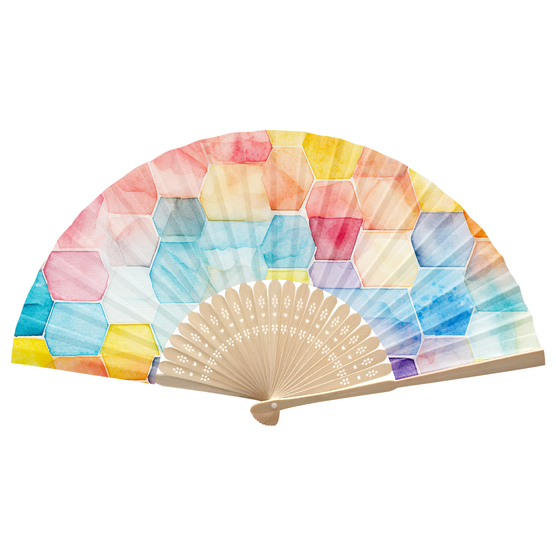 Foldable Bamboo Fan 8