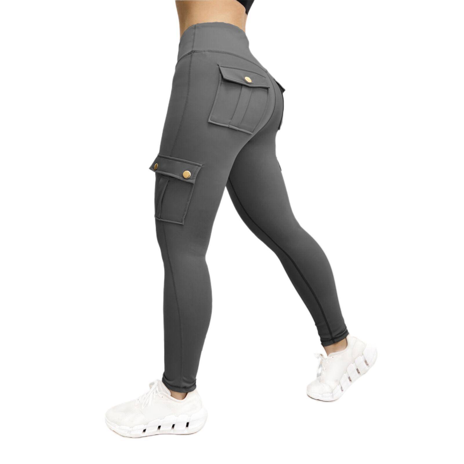 Workwear-style sports yoga leggings 5