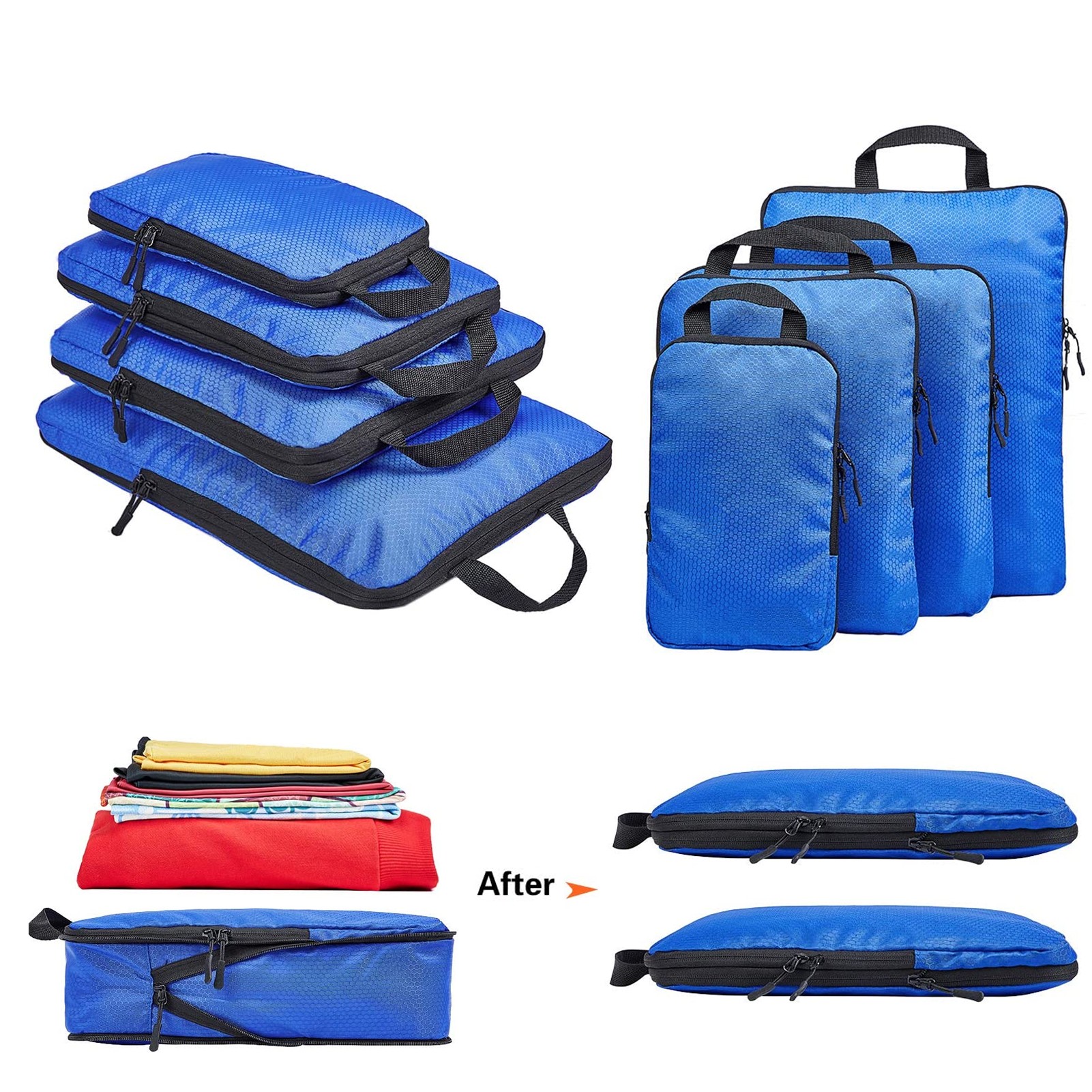 4 Set Compression Packing Cubes 2