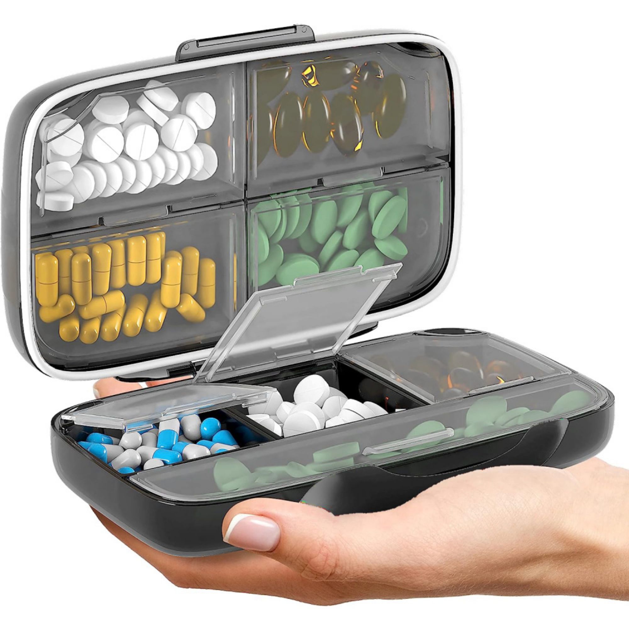Compact Travel Medicine Box 4