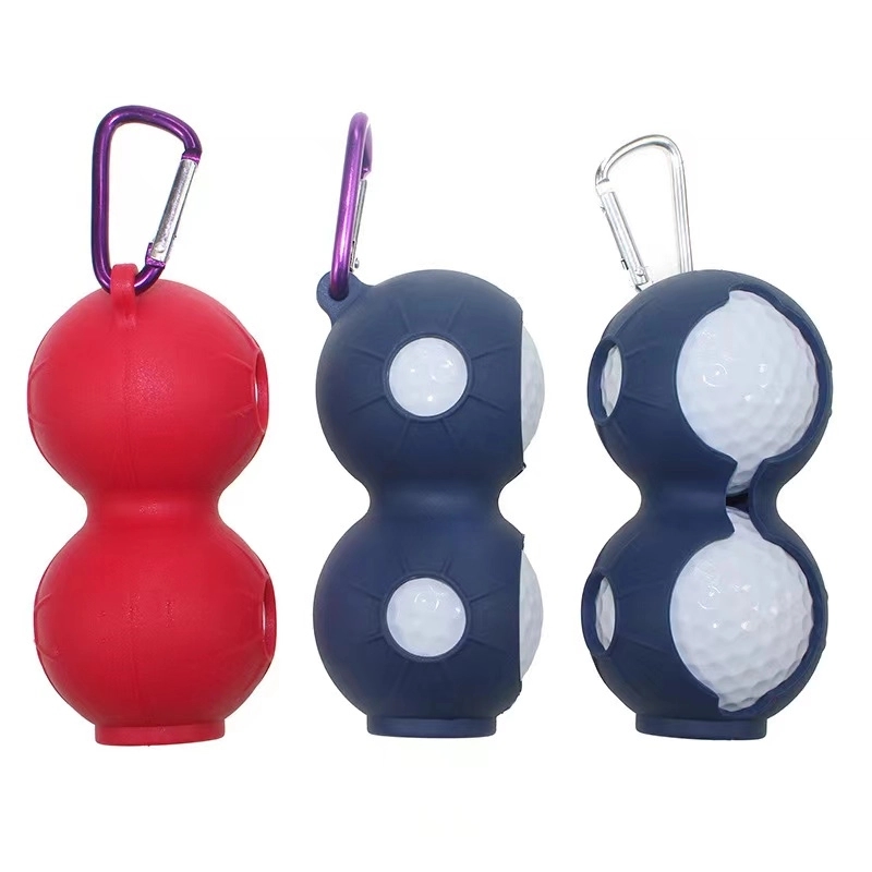 Silicone Golf Ball Holder- Double 1