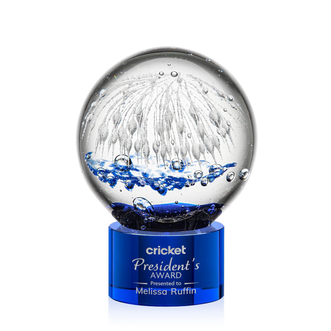 Starburst Award on Marvel Base - Blue 5