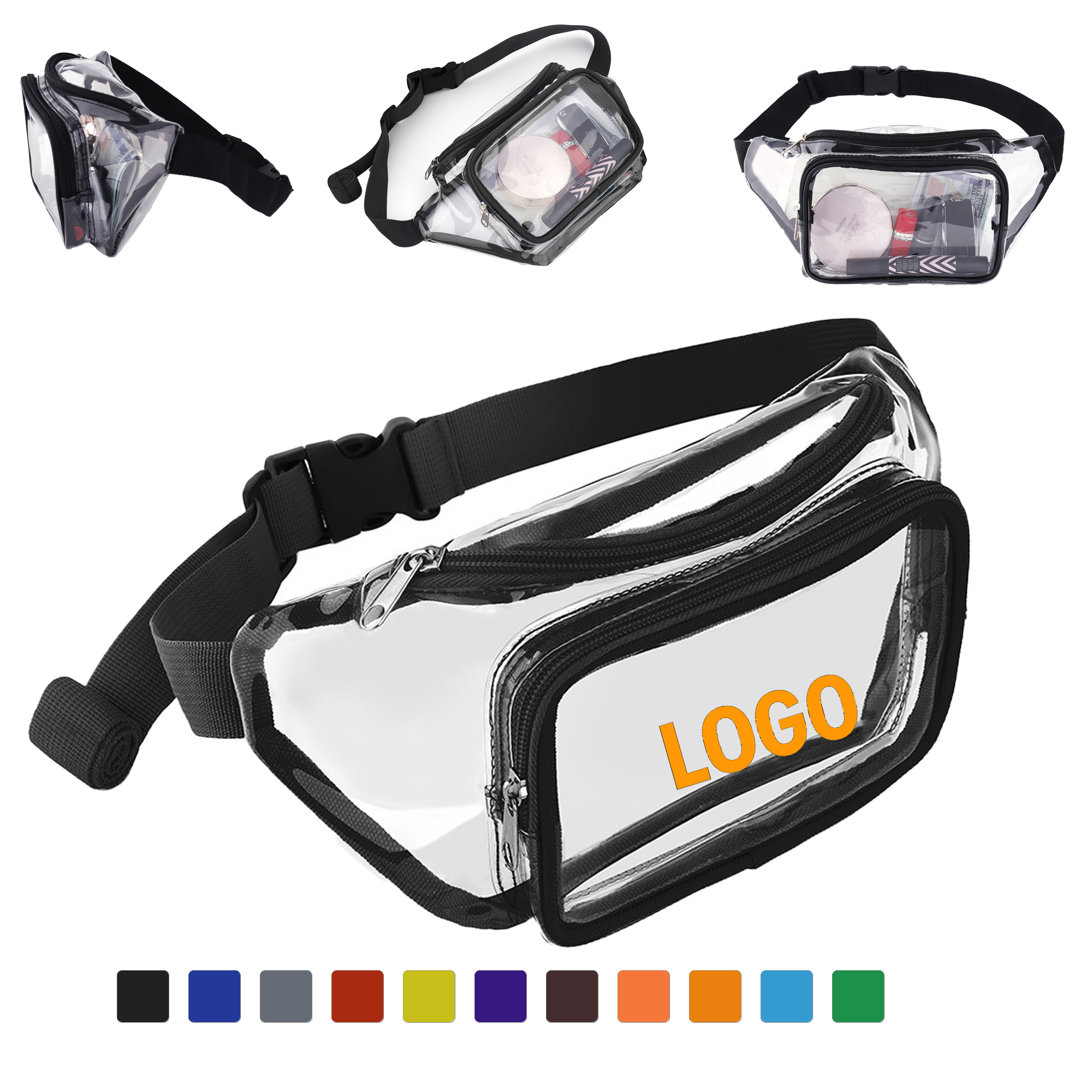 Transparent Stadium Waist Pack 2