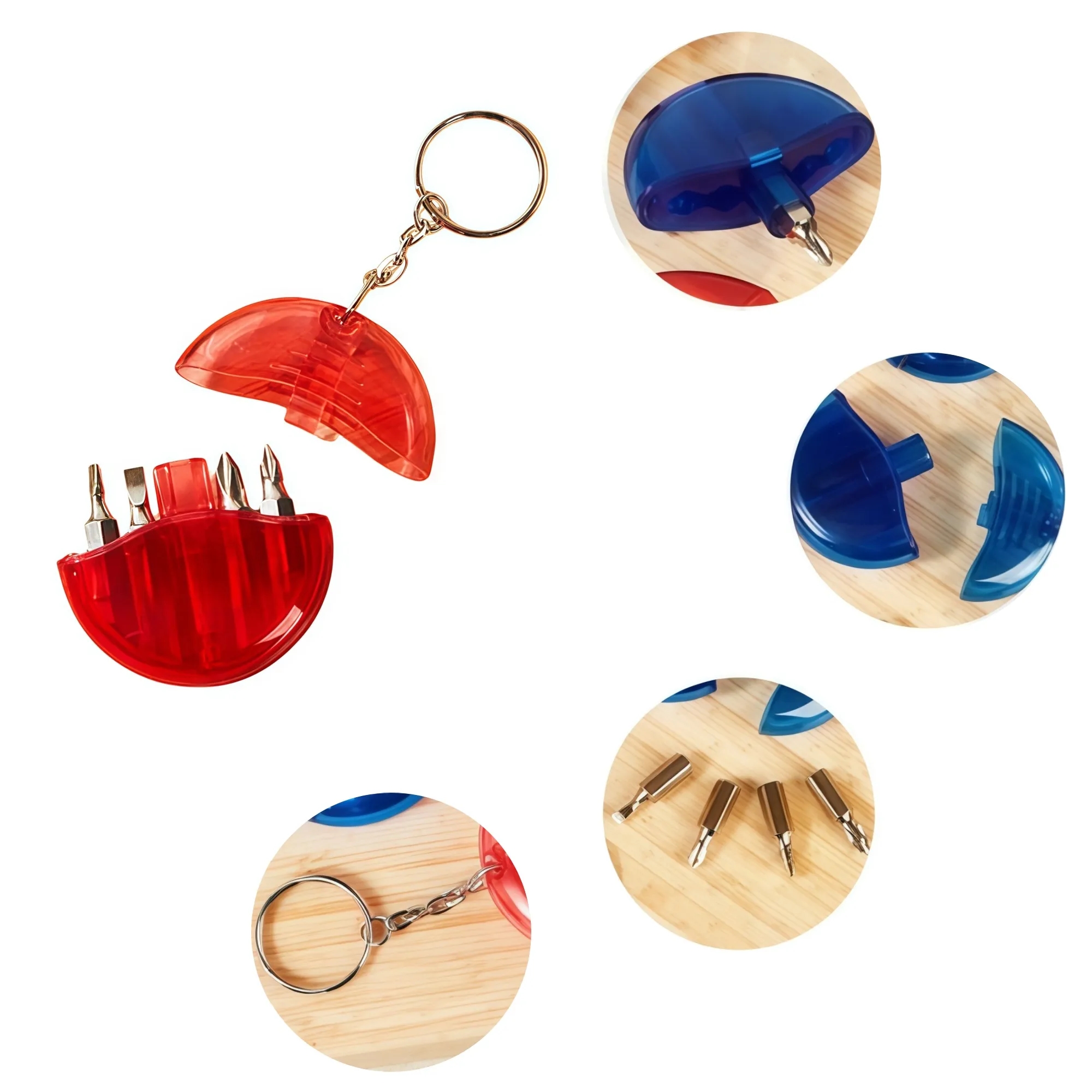 Custom Logo Gift Set Pen Screwdriver Keychain Tool 4