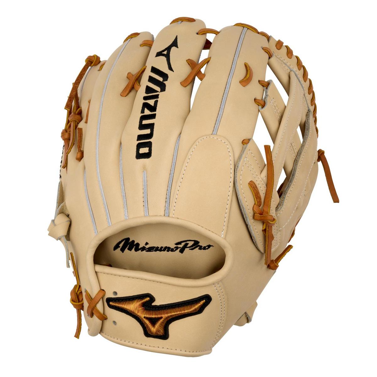 GMP-7000D Mizuno Pro, Premium Outfielder Baseball Glove, 12.75", Deep Pocket, Cross 6 Web 1