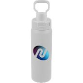 Canyon Recycled Stainless Steel Bottle 30oz, custom water bottle with logo imprint 173