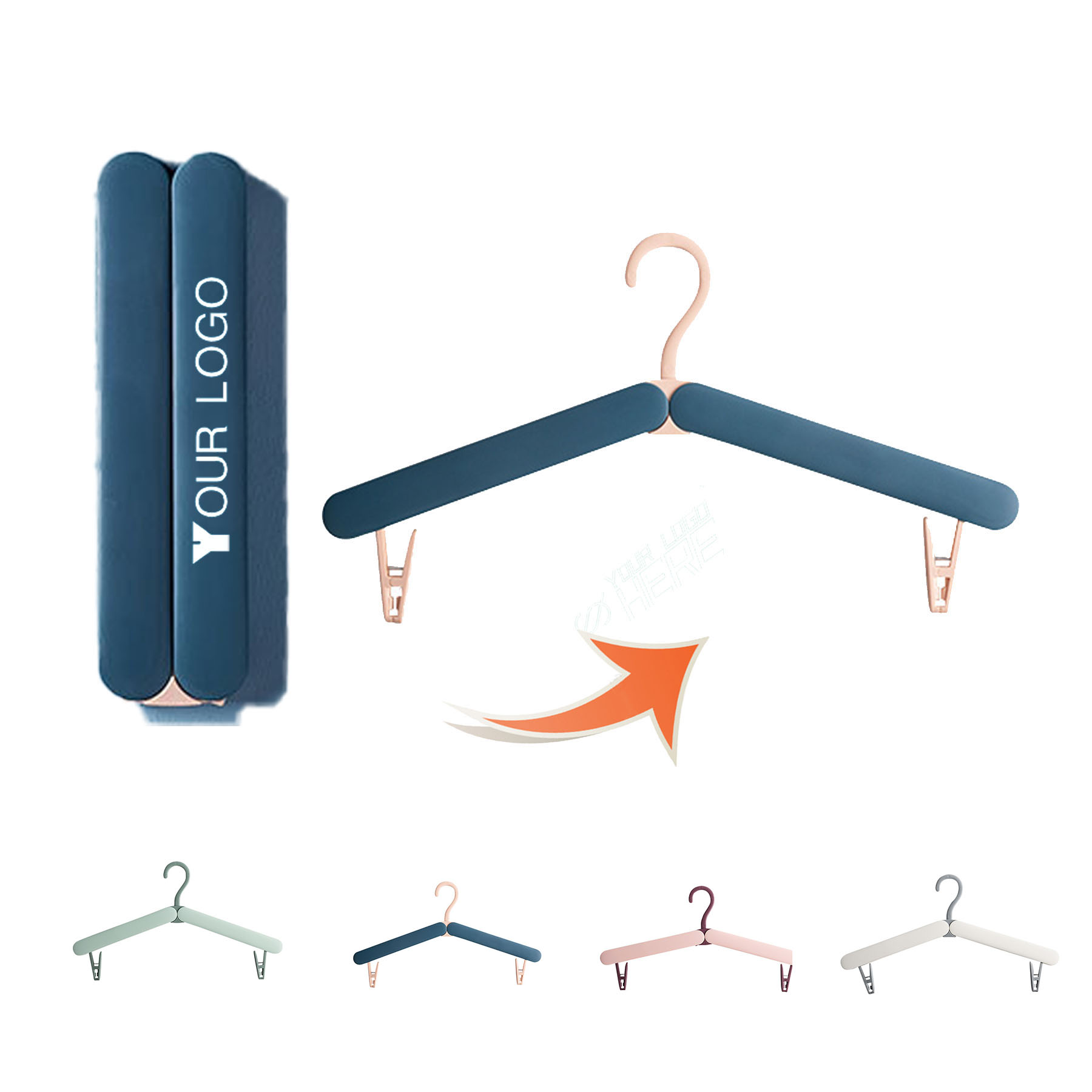 Foldable Travel Cloth Hanger 2