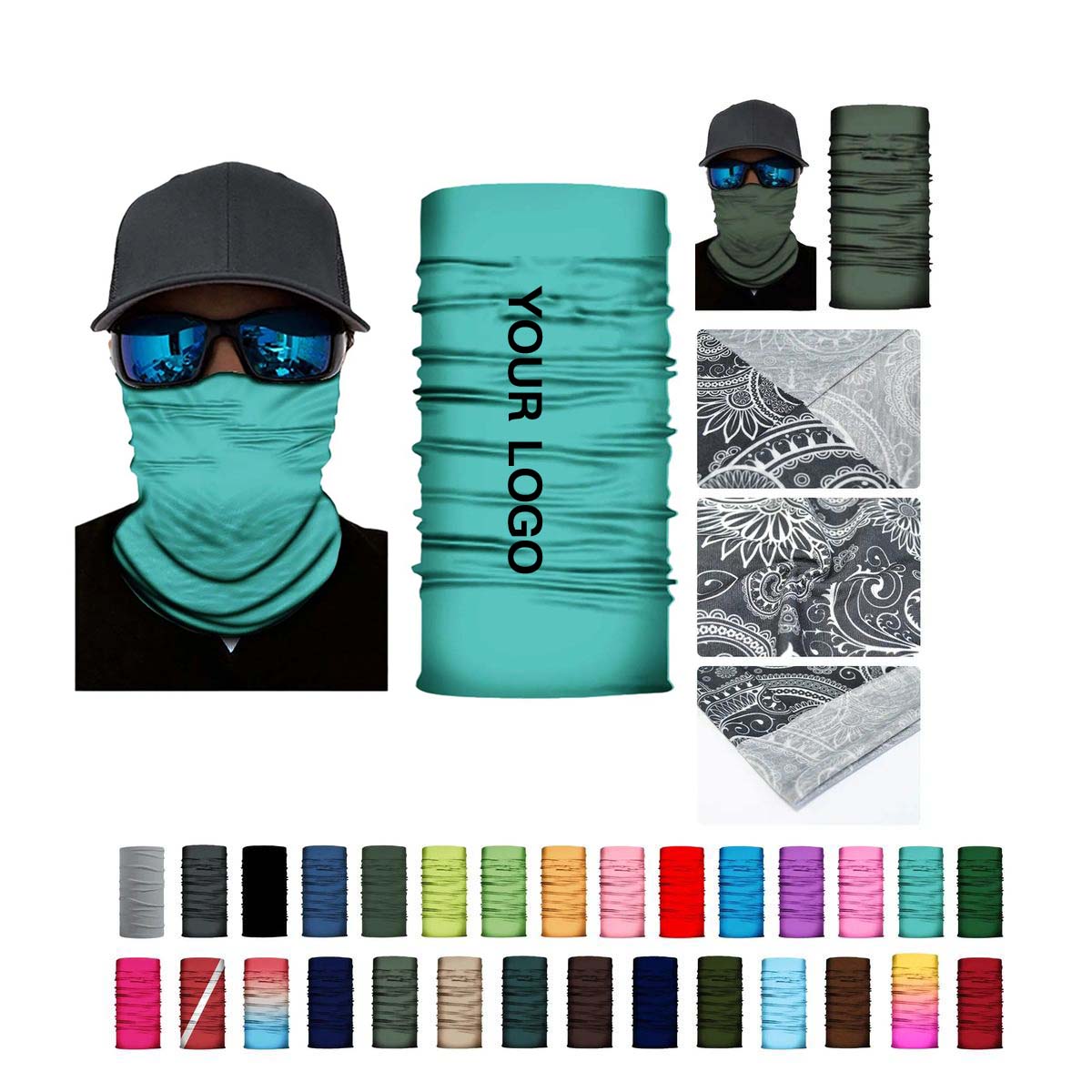 Versatile Sports Neck Gaiter for Cycling and Hiking 2