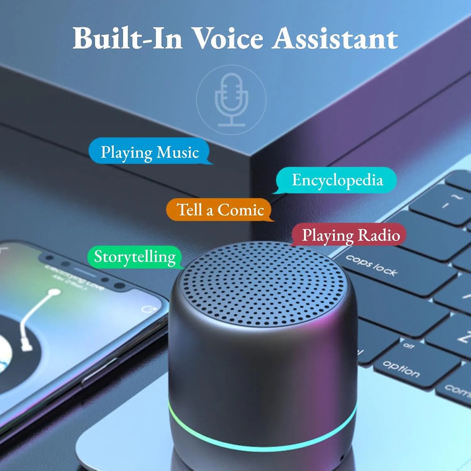 Compact Wireless Mini Bluetooth Speaker 7