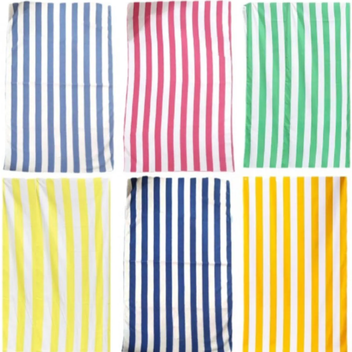 Beach Towel Quick Drying Striped Printed Microfiber Beach 5