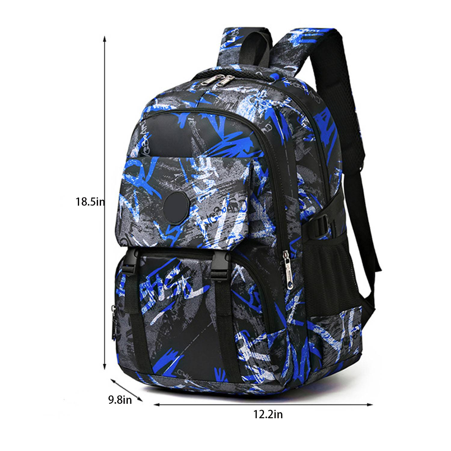Large Capacity Oxford Water-Resistant Backpack 4
