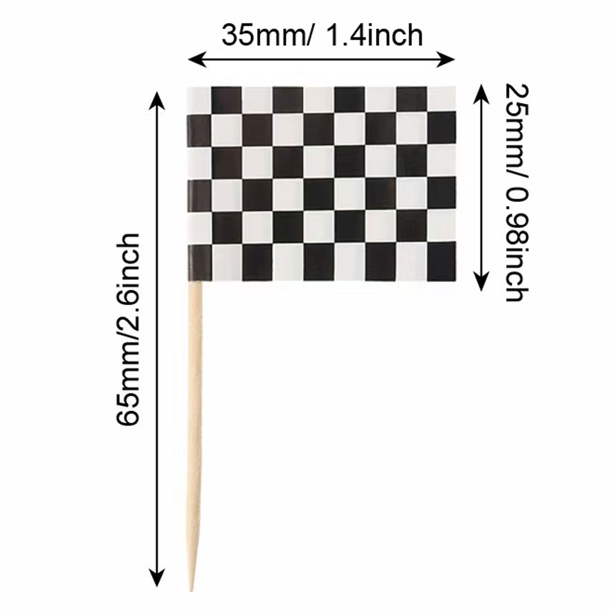 Full-Color Custom Toothpick Flags for Events and Promotions 5