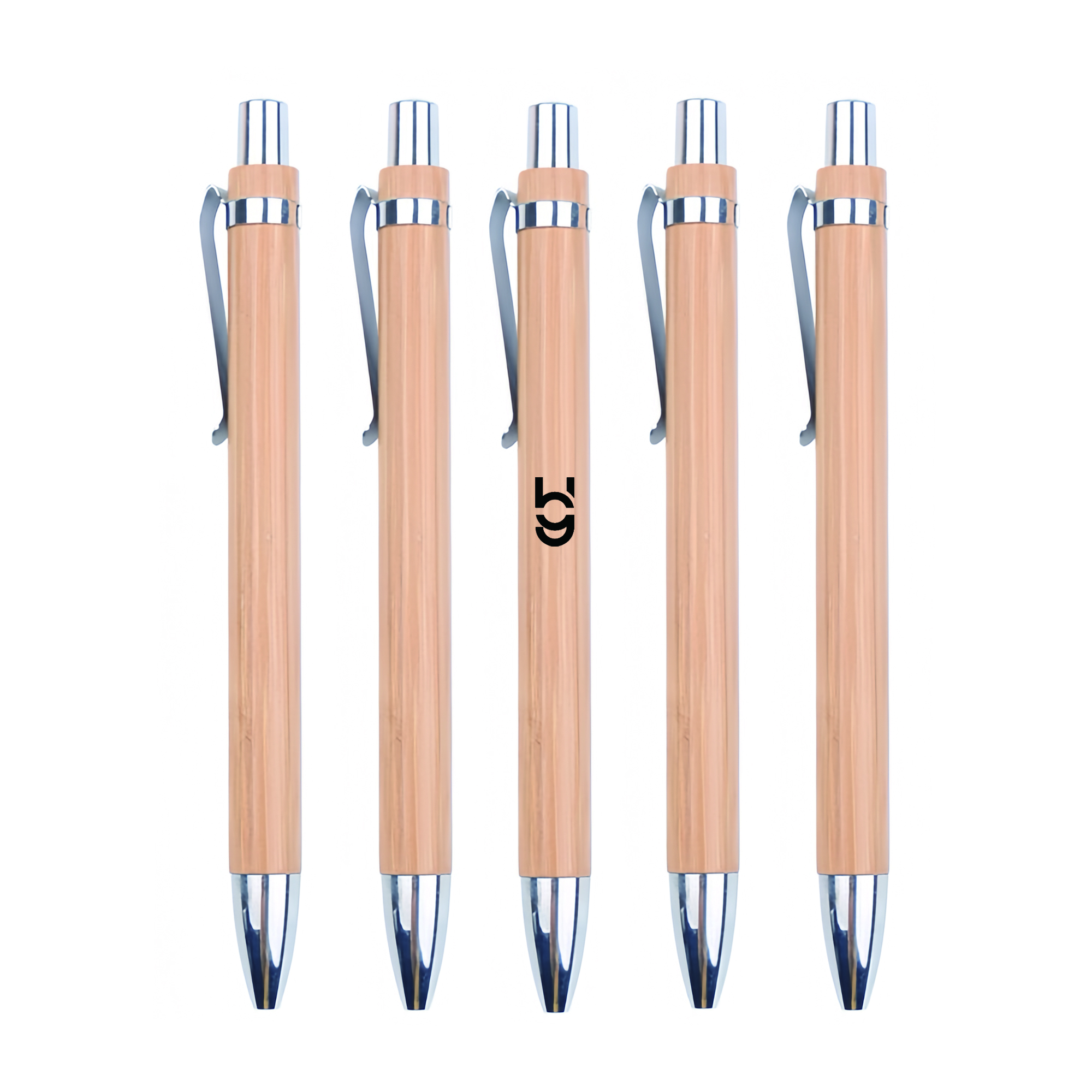 Handcrafted Bamboo Ballpoint Pen 2