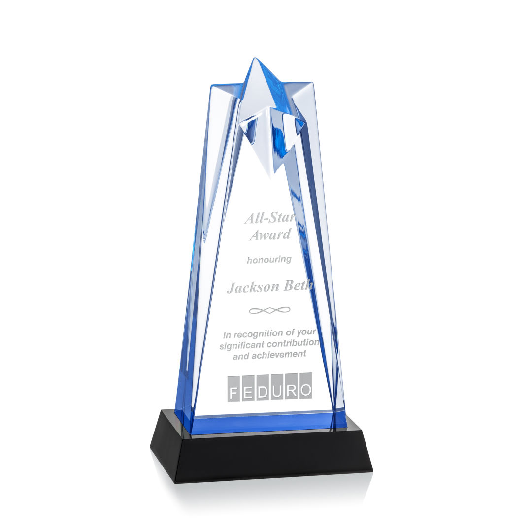 Rosina Star Award on Base - Blue 5