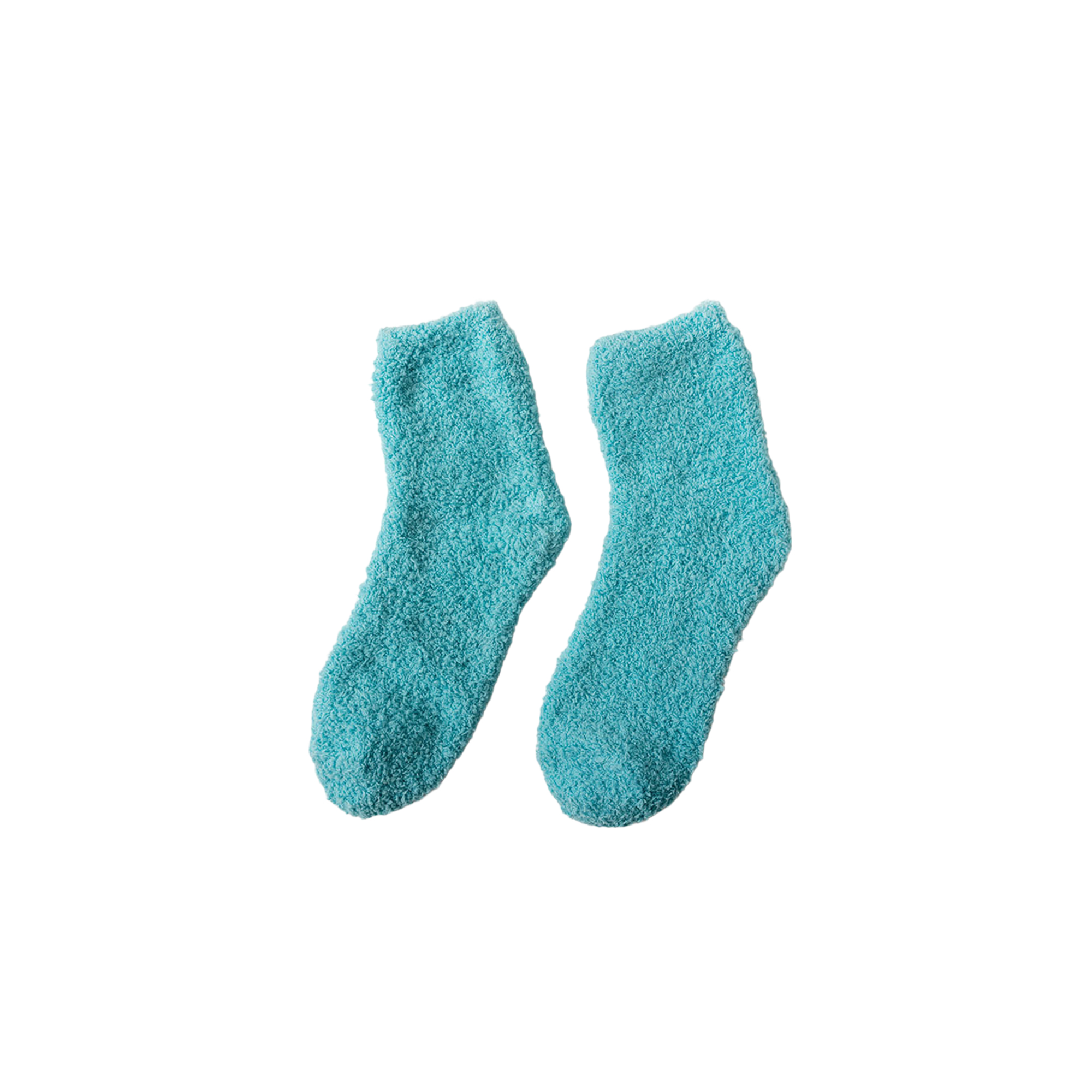 Coral Fleece Christmas Fuzzy Sock Medium Tube 2