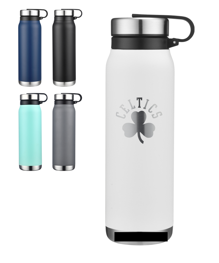 Union Printed - 20oz Vacuum Water Bottle w/ removable SS lid 2