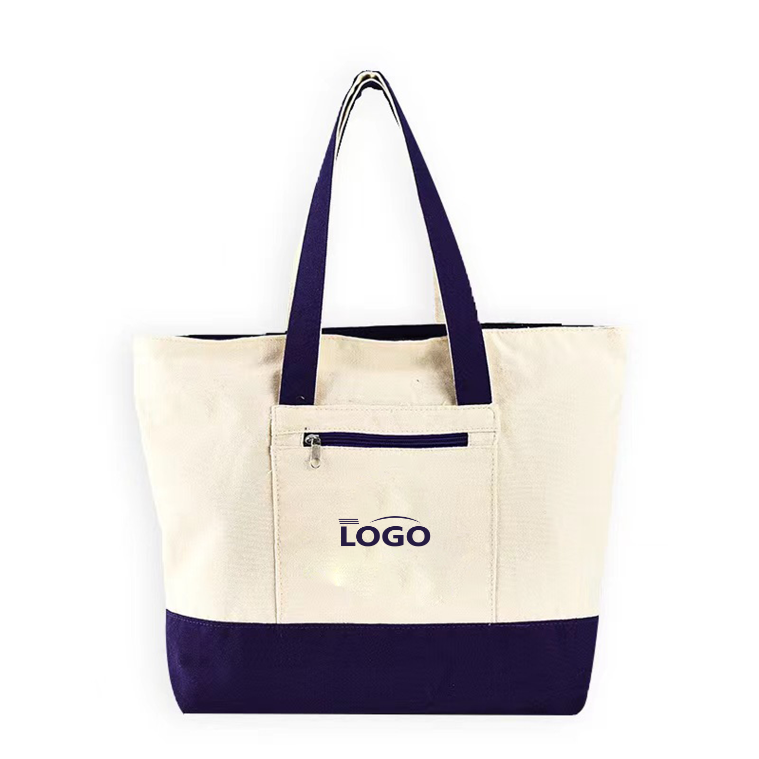 Custom Canvas Tote Bag, Durable Cotton Handle Bag, Personalized Logo Bag, custom tote bag with logo imprint 2