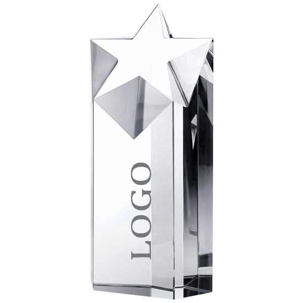 Optical Crystal Star Column Award 4