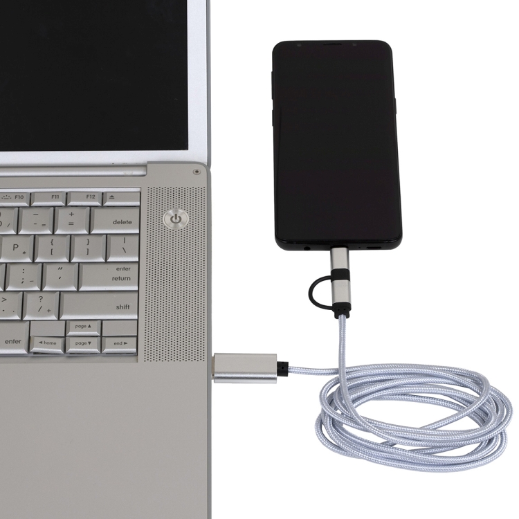 "OSLO" 5-in-1 Braided 6 Ft. Long Cell Phone Charging Cable 18
