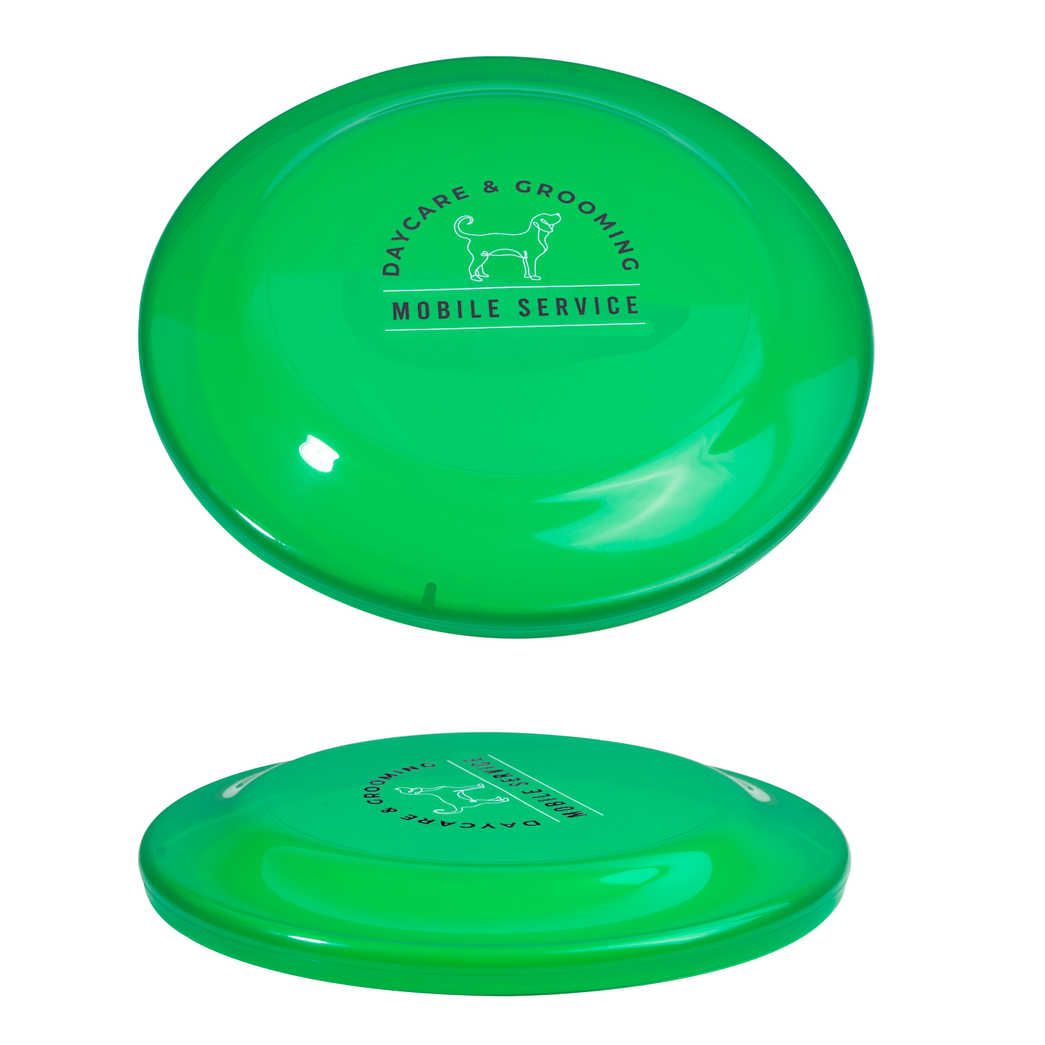 Transparent Flying Disc (2 Color Imprint) 12