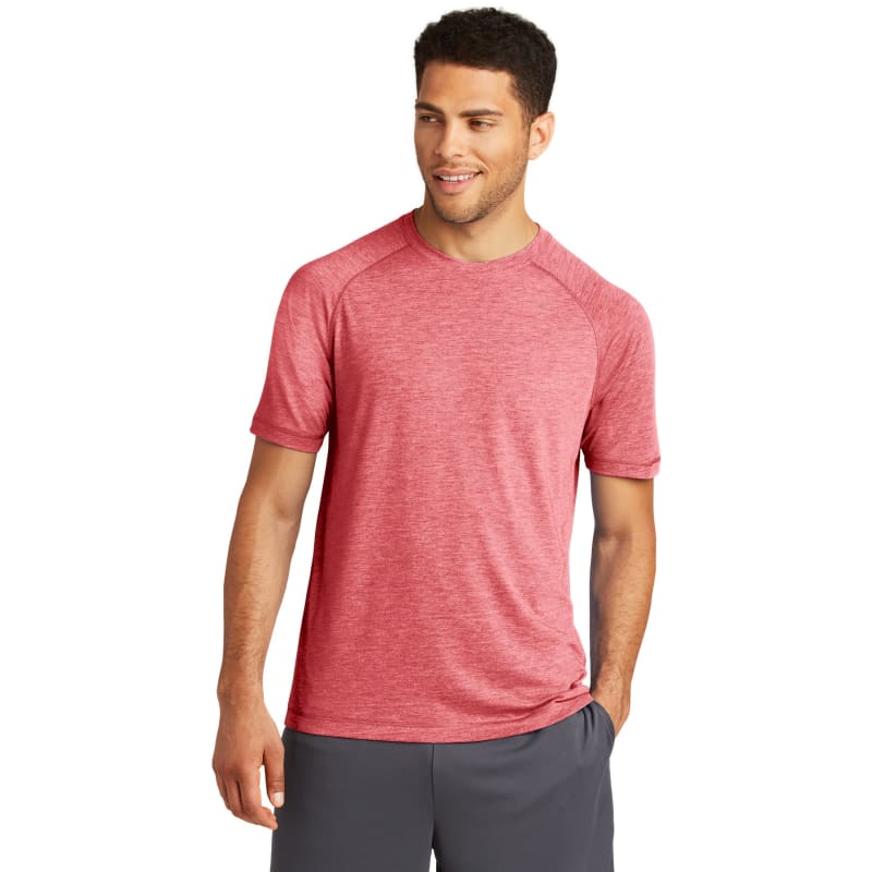 Sport-Tek PosiCharge Tri-Blend Wicking Raglan Tee. 4