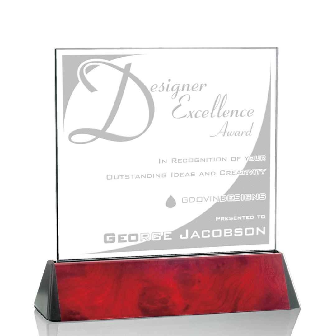 Sierra Square Award - Burlwood 3