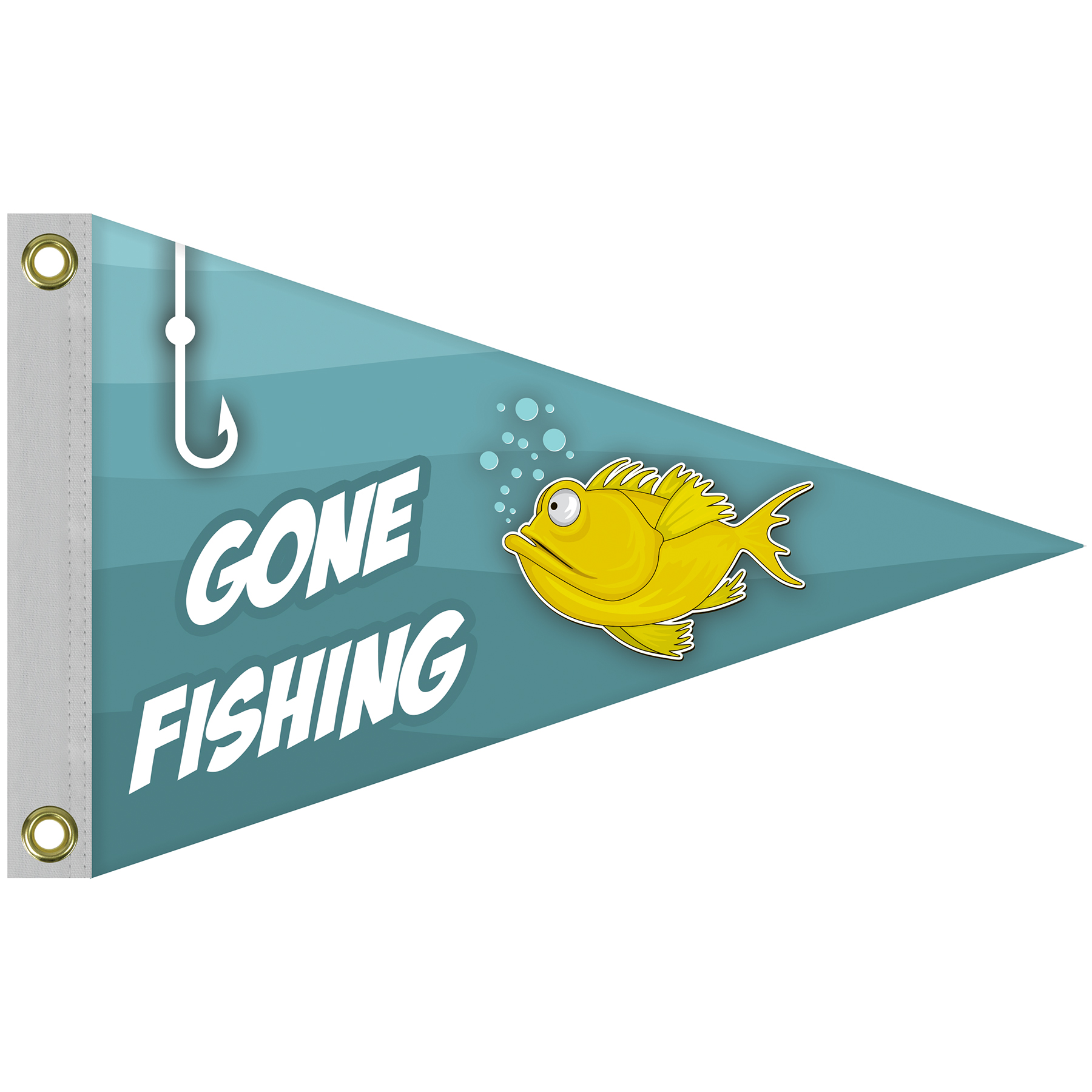 Double Sided Knitted Polyester Pennant Boat Flag (12"x18") 11