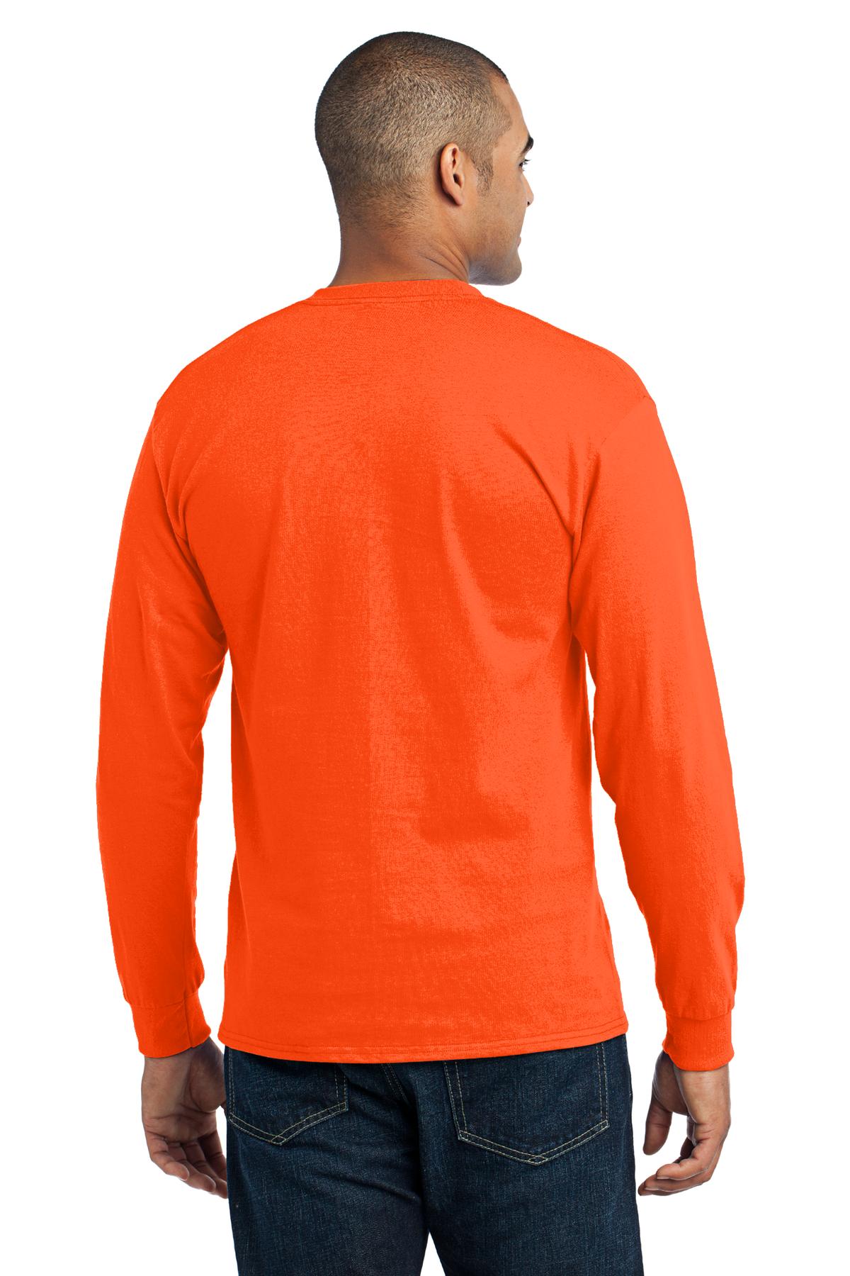 Port & Co Long Sleeve Core Blend Tee. PC55LS 85