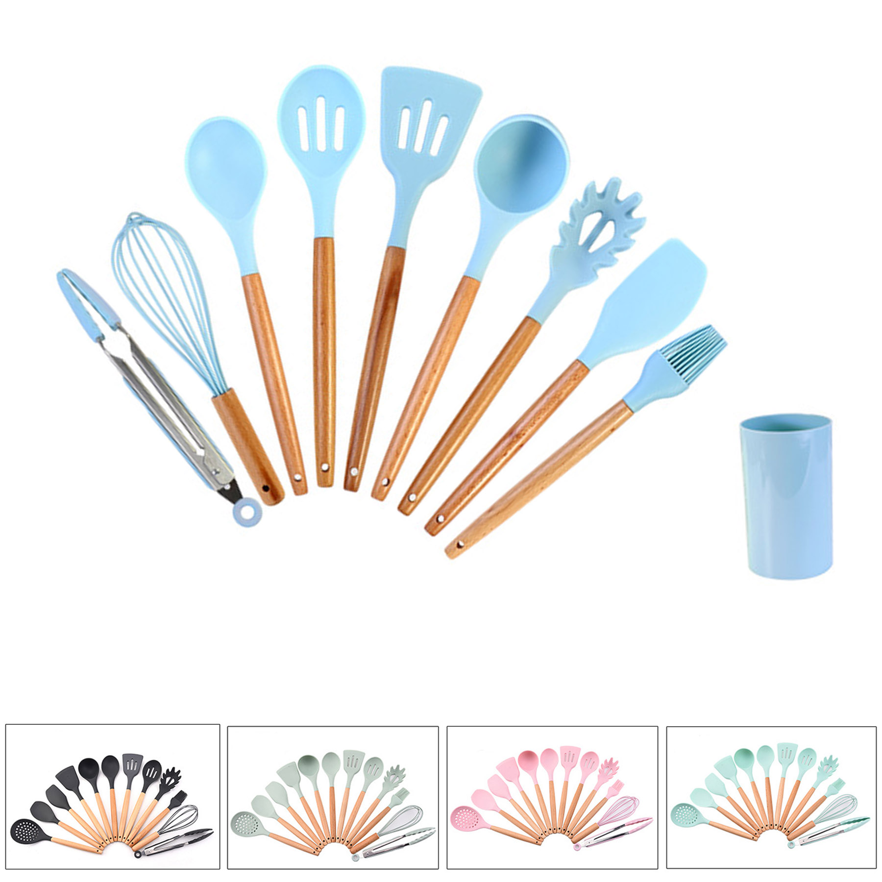 Silicone Cooking Utensils 2