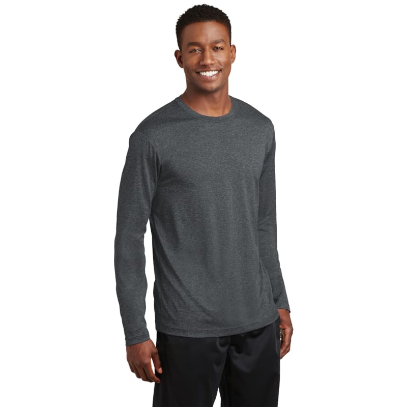 Sport-Tek Long Sleeve Heather Contender Tee. 31